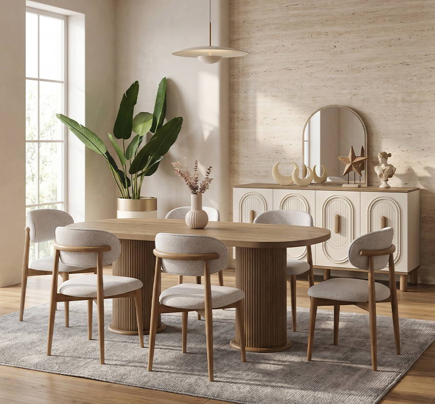 Zen Yemek Odası Takımı